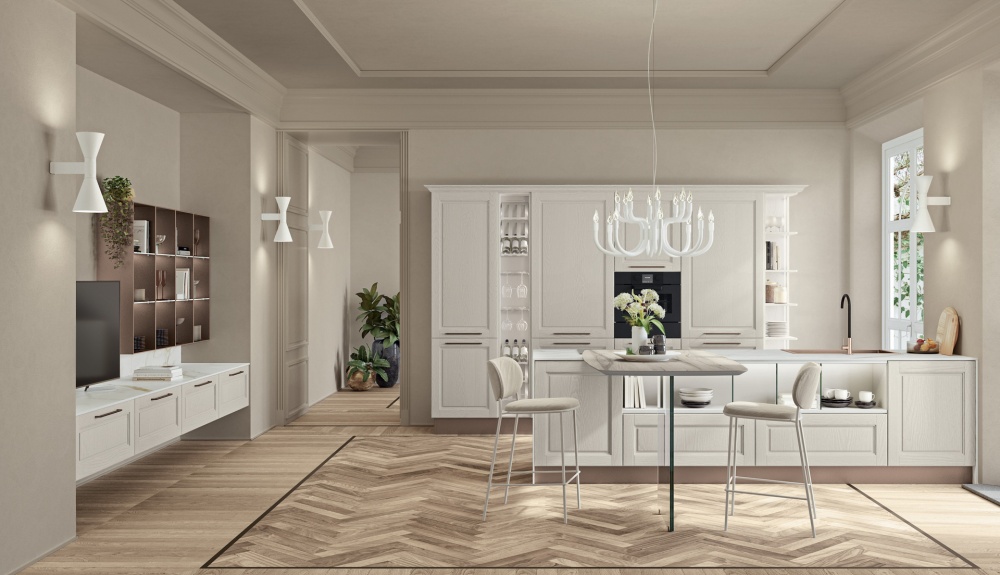 Деревянная кухня купить Agnese Style 1 Италия LUBE cucine в Ленинске