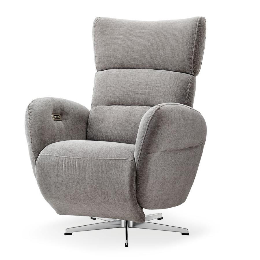 Кресло-реклайнер Star, серый