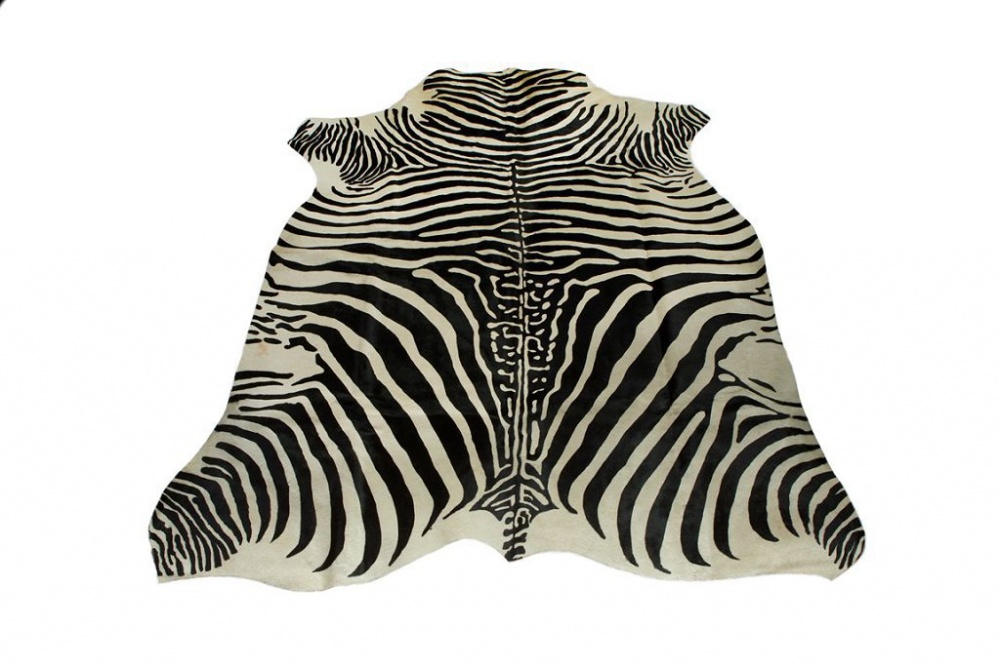 Шкура под зебру бело-черная 00000500