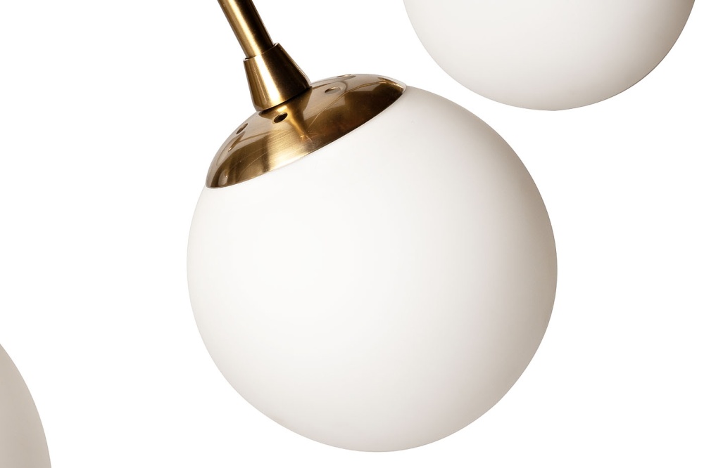 Люстра потолочная, латунь d.80см h.85см