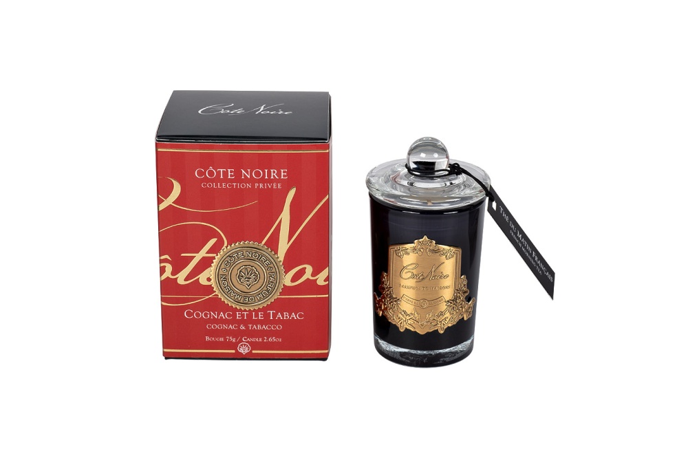 Свеча ароматическая Cognac/Tobacco 6CN-75240