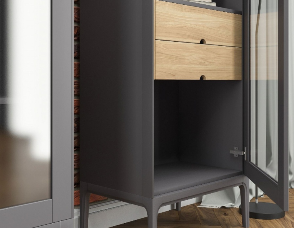 Витрина с полками и ящиками Верона Classico Italiano